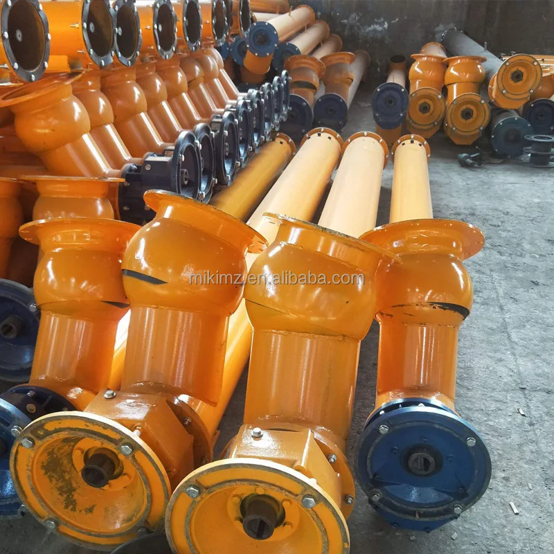 Песок гравий винтовой конвейер питатель шнек для бетона