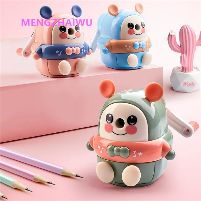 Нет в наличии все канцелярские товары инструменты для учебы Автоматическая точилка карандашей механическая ручная