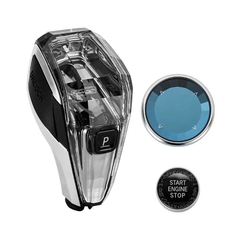 Auto Parts automatic Crystal gear shift knob Gearbox Handle For BMW X5 X6 X3 7 Series 5 Series 6 Series Models