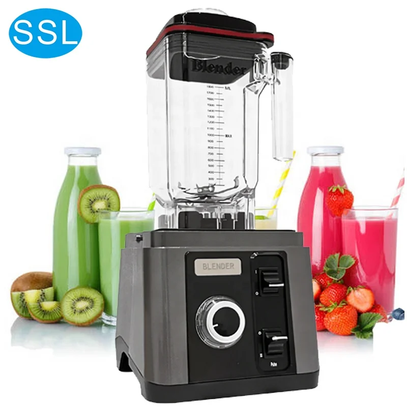 Многофункциональный Профессиональный электрический смузи Licuadora блендер 1.8L 1500W