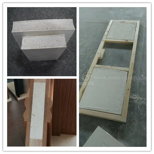 lightweight fire door mgo foamed mineral core 2 hours fire door