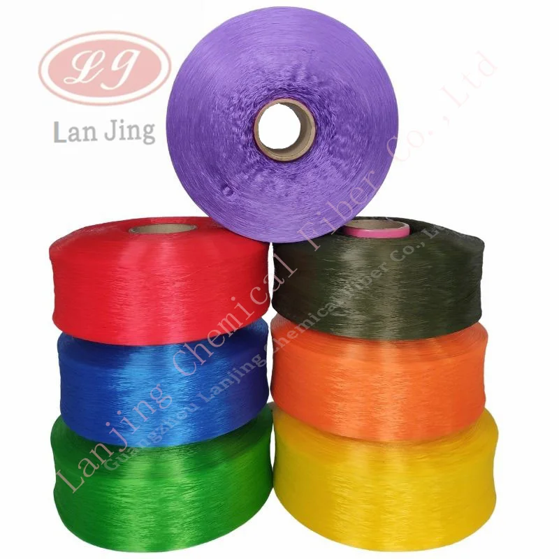 A13-Factory Hot Sales 980+ Color 900D600D Black and White GRS PP Yarn
