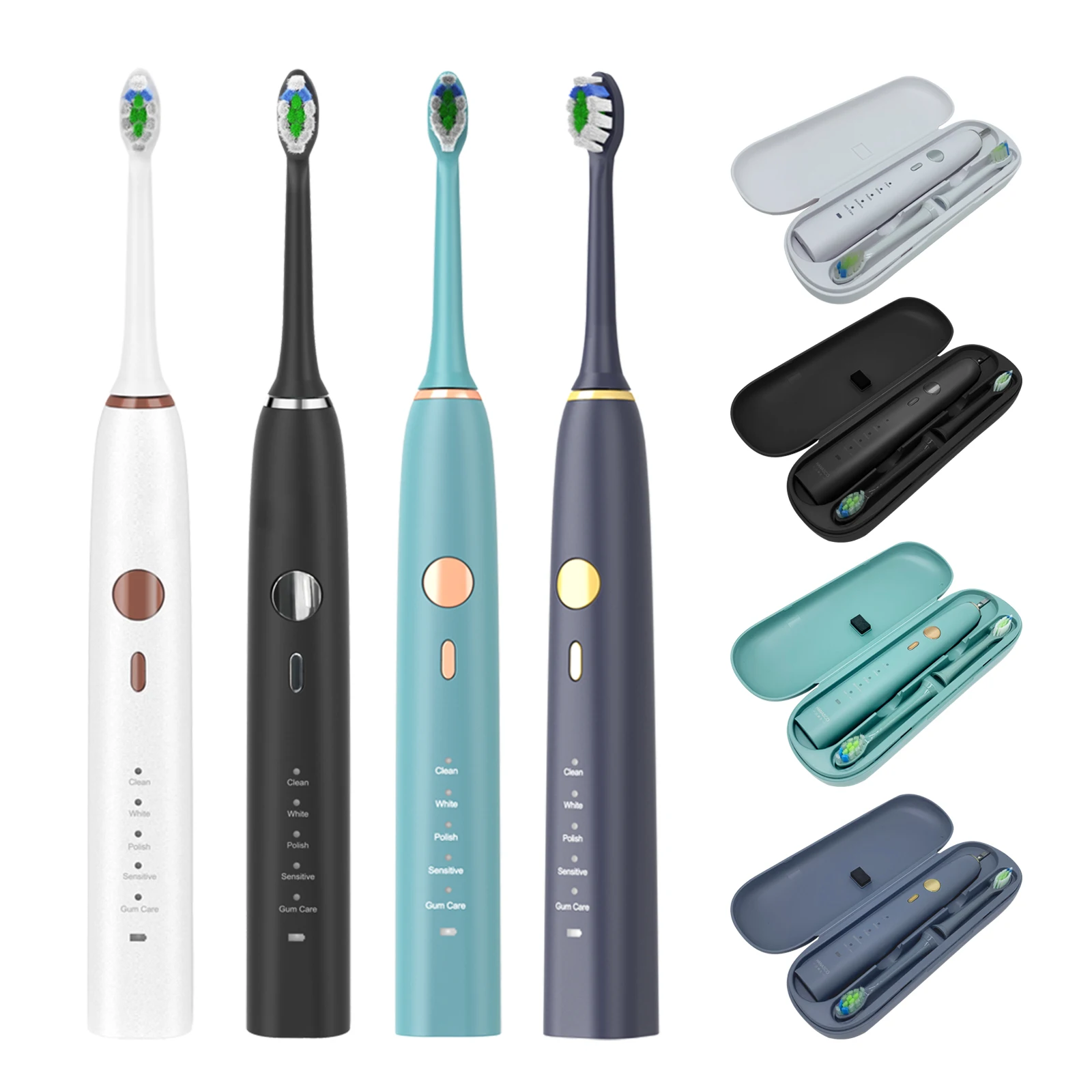 Factory production customization electric sonic toothbrushes multifunctional adult sonic toothbrush