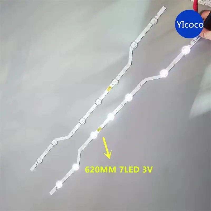 Для Samsung 32 дюймов SVS32 F-C0M HD REV1.3 V5DN-320SM1-R2 V8DN-320SM1-R1 BN96-36236A UN32J4000 7LED 3 В 620 мм 100% новый