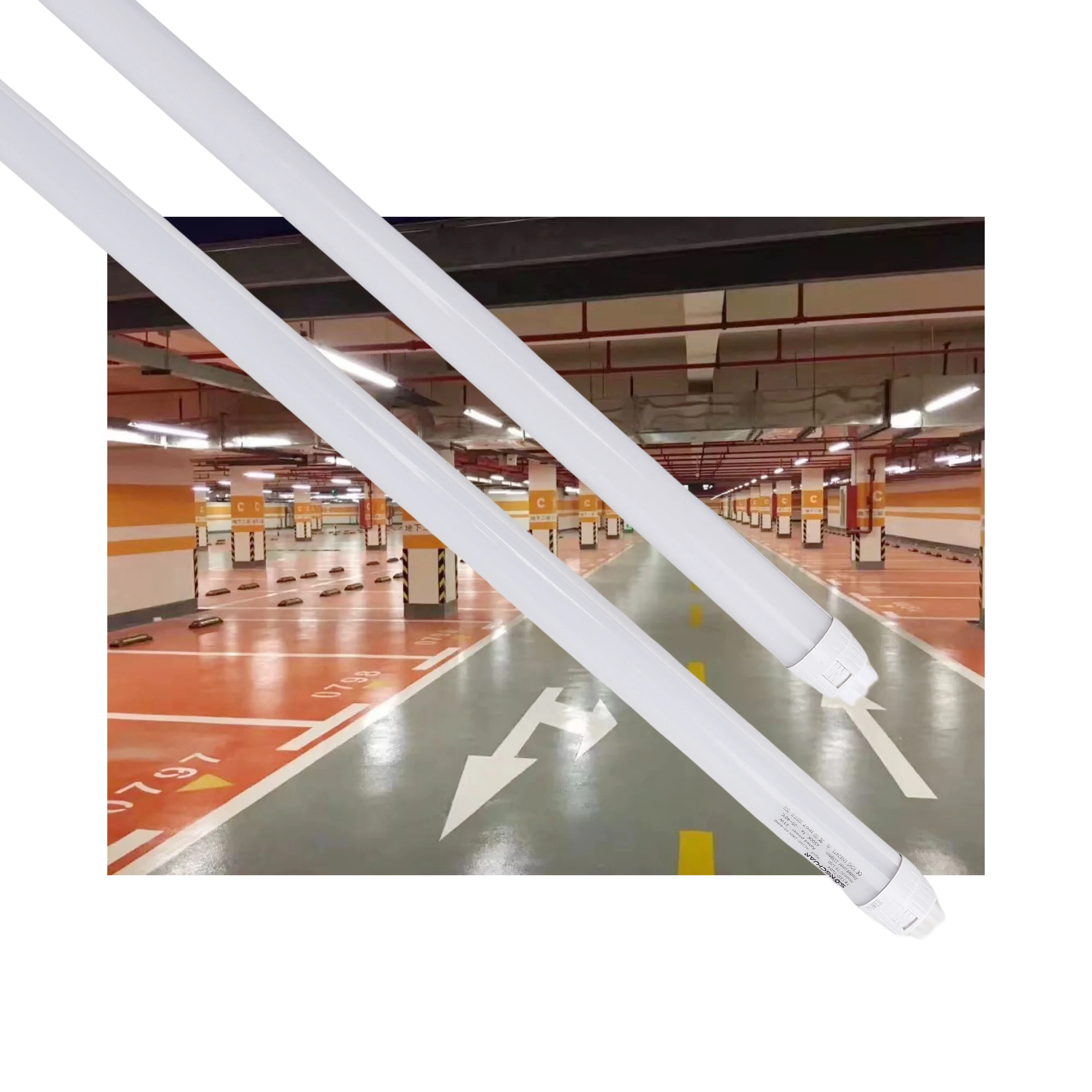 600MM 10W T8 Fluorescent LED Tube Light Office Home Lighting