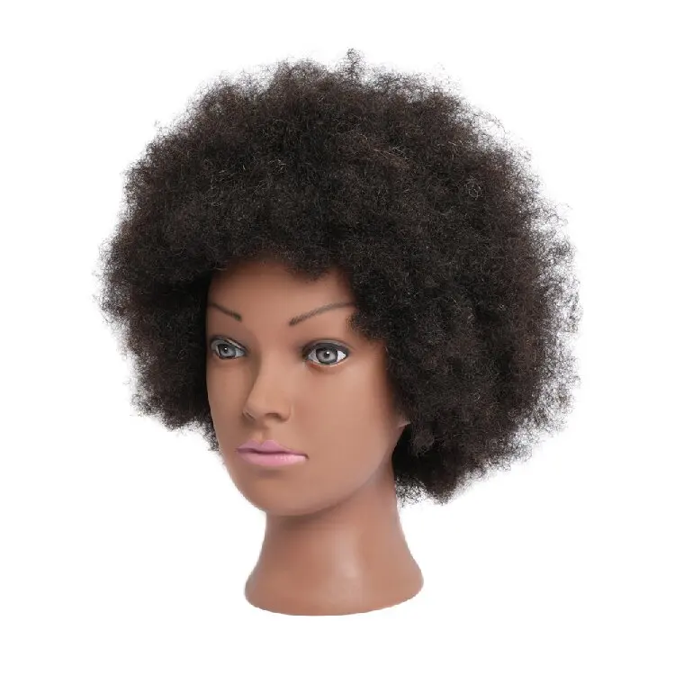 Training Head For Hair Beauty School 100% Human Hair Training Mannequin Head For Braiding Practice