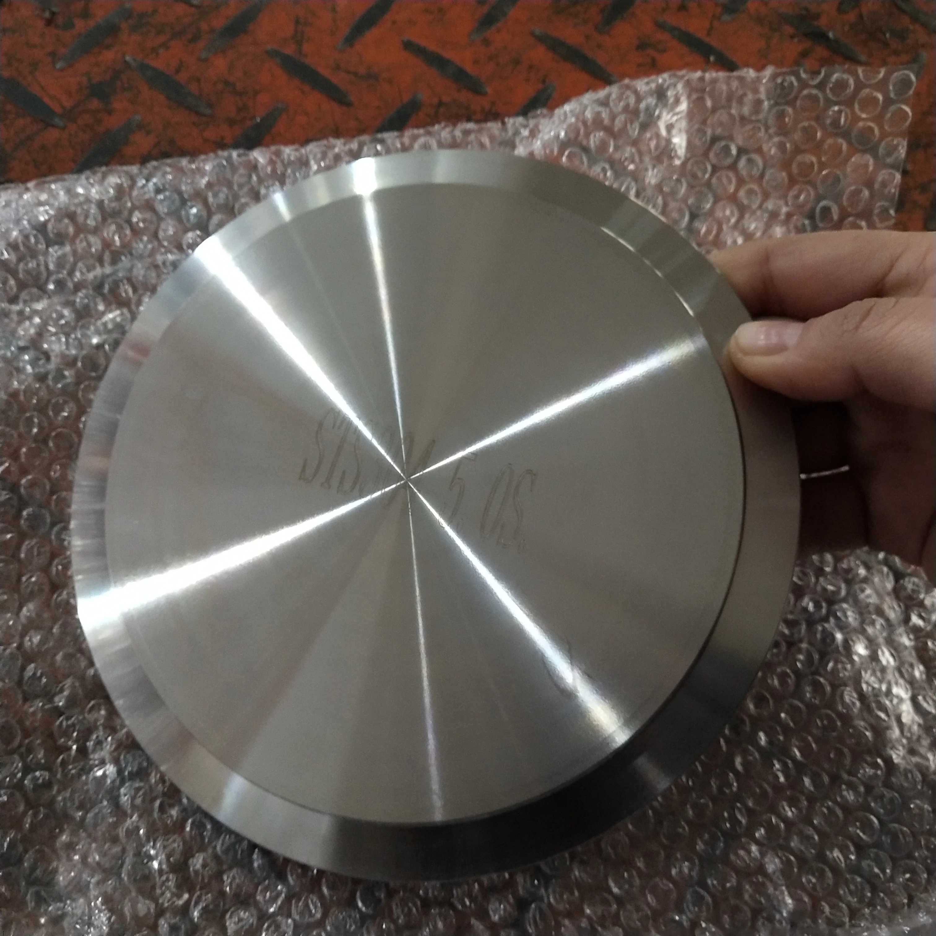 Sanitary Stainless Steel Tri Clamp Blind Cover/pipe end cover/blank cover