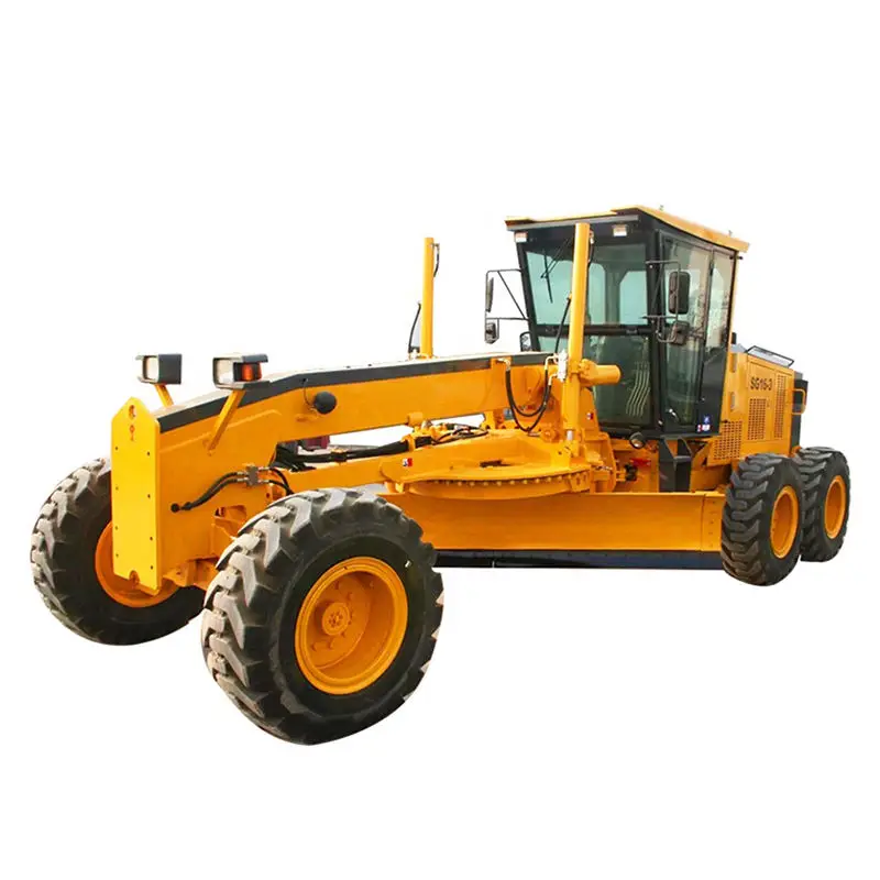 140HP Road Motor Grader SG14-B5 With Front Blade Rear Ripper With High Efficiency