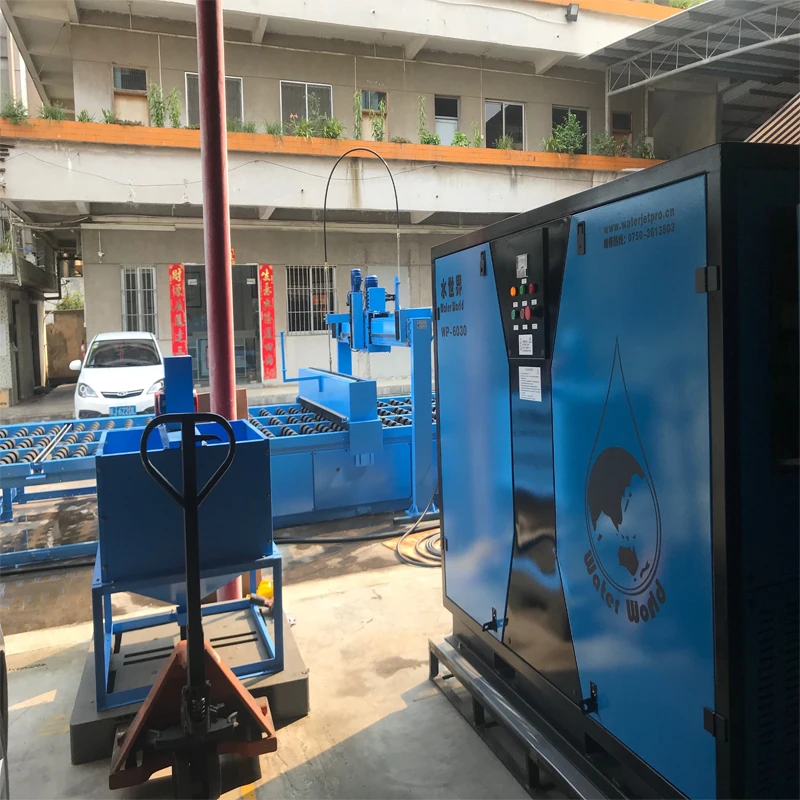 marble processing high pressure water jet stone grinding machine