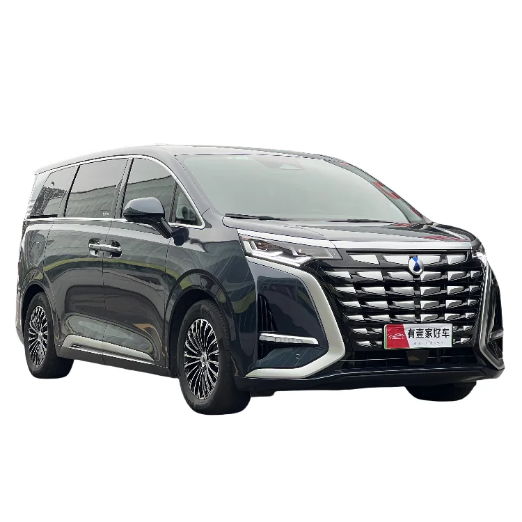 Дешевые MPV Denza D9 2022 подержанные автомобили denza d9 DM-i 1040 премиум-модель 1 5 л пятидверный семиместный китайские