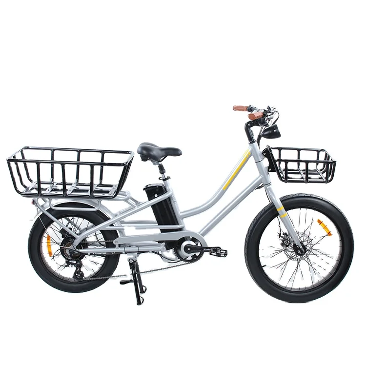 Cargo bike basket removable electric dirt bike folding rear rack for cargo carry
