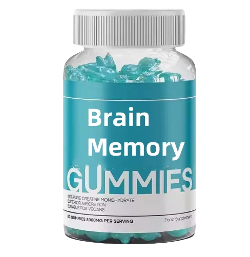ODM/OEM Brain Booster Supplements Memory Energy Focus Gummies Herbal Supplements for Improved Cognitive Function and Focus