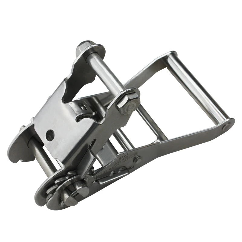 Jiulong Stainless Steel custom metal strap Ratchet cam buckle For Tie Down Strap