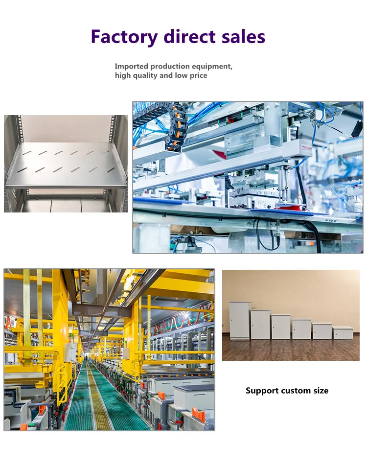 6u 9U 12u stainless Telecom Steel Cabinet network Enclosure Box Electronic Equipment Enclosure ip55 Outdoor Cabinet