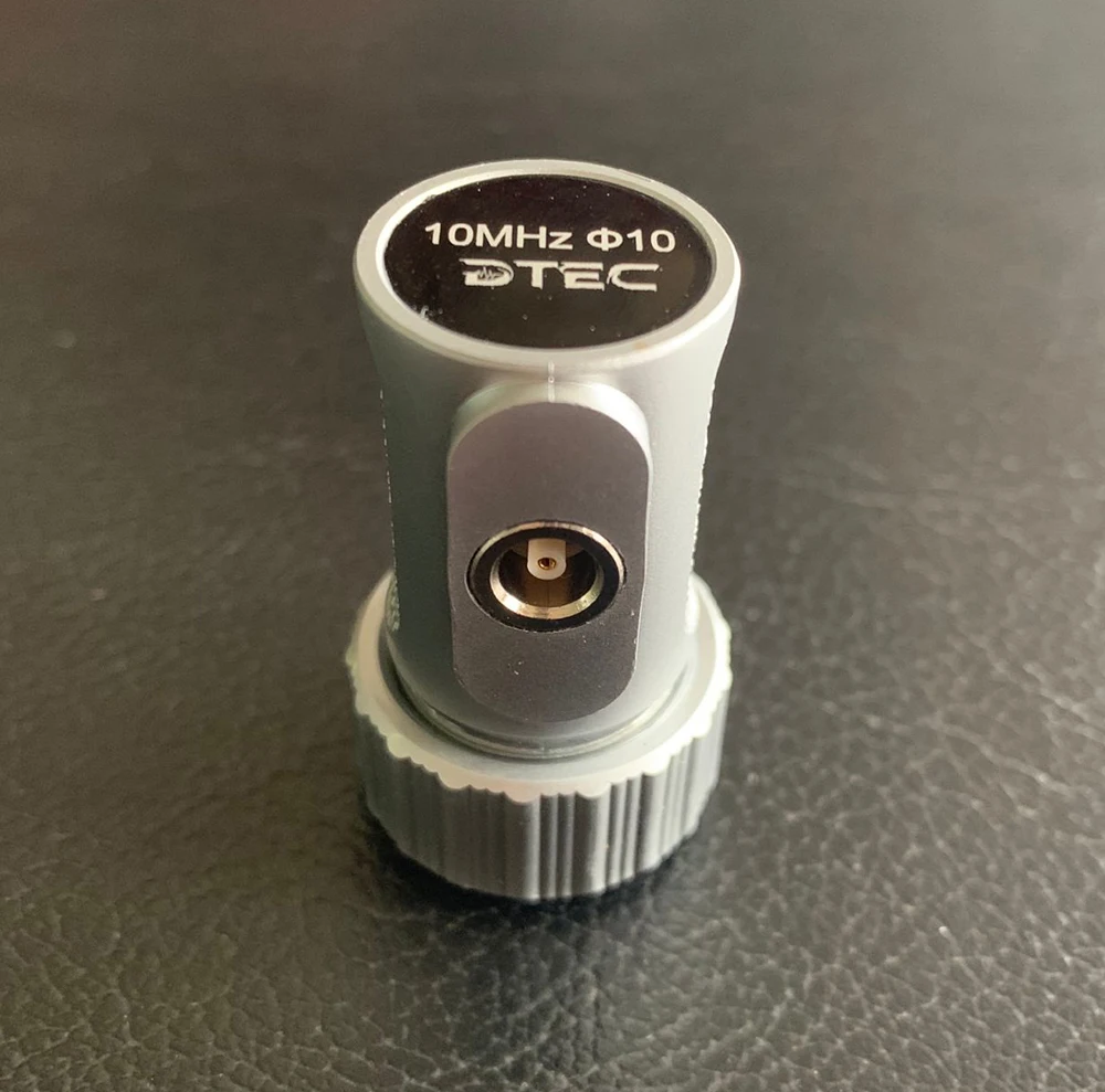 DTEC Dual Crystal Straight Probe,10mm,5MHz,Transducer for UT equipment,Customized OEM probes,manufacturer price