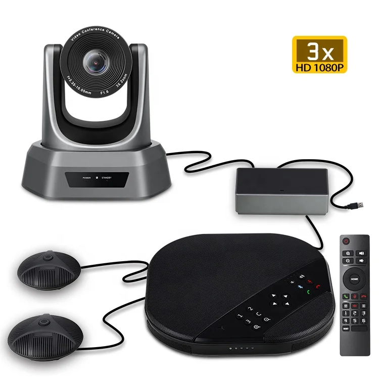 High quality image sensor ptz camera with usb output for video conferencing 3x ptz optics zoom online conference camera
