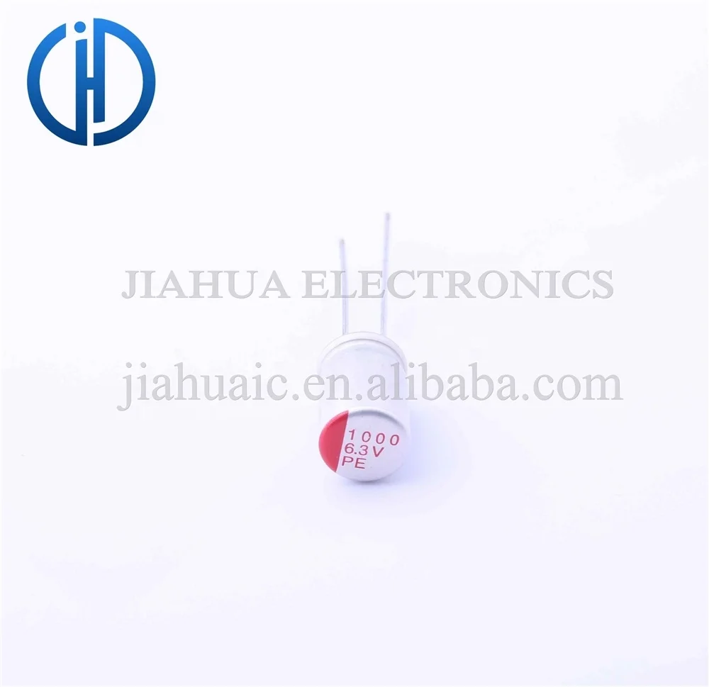 Твердый электролитический конденсатор PE0J102MF120A00CR0 radial8x12 мм, 1000 мкФ, 6,3 В, 214437 г, 0,09 шт./упаковка, Лучшая цена