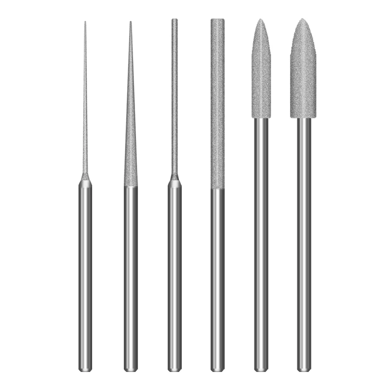 Wholesale Factory Durable High Quality Grinding Needle Carving Diamond Grinding Heads