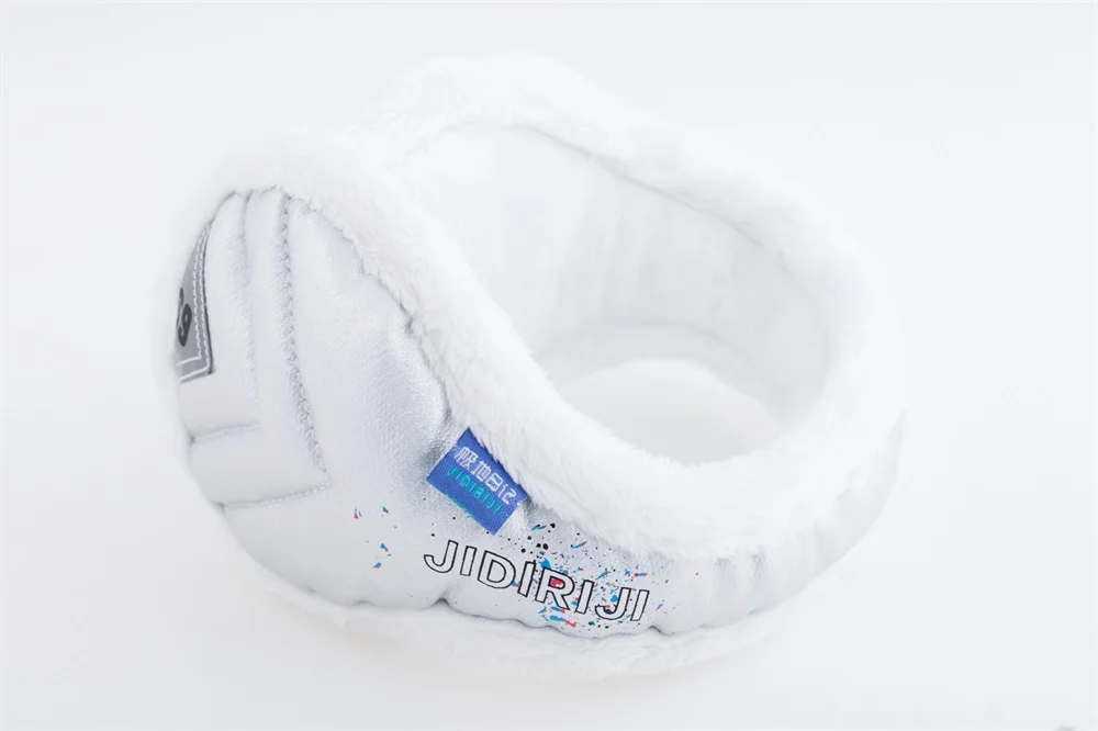 Winter foldable hair band earmuffs Lady warm windproof memory plush down-filled earmuffs