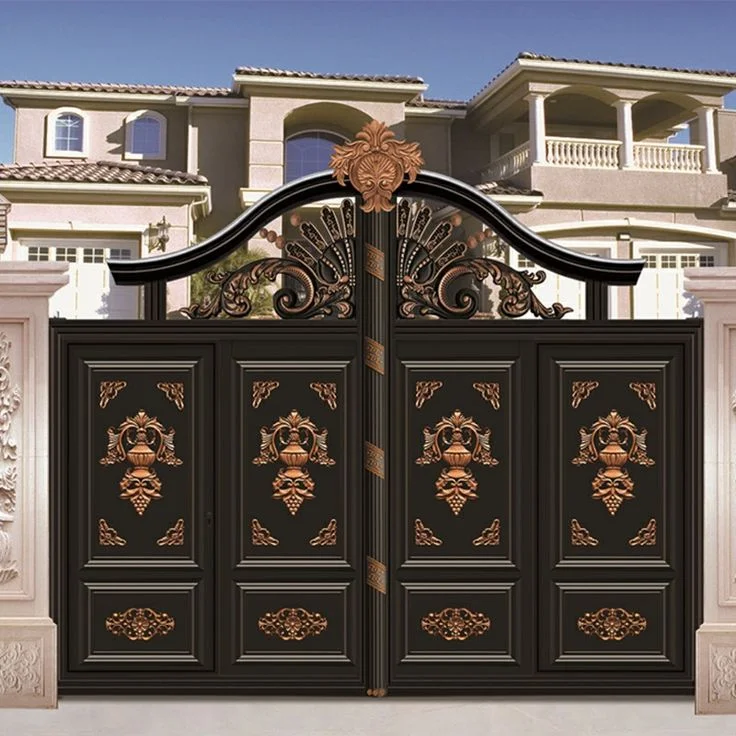 New design American entry doors villa luxury exterior gate for house