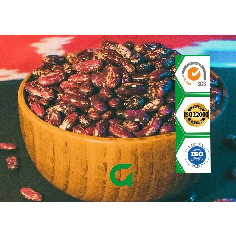 
Long Red Wholesale Kidney Beans Purple Speckled Kidney Beans 