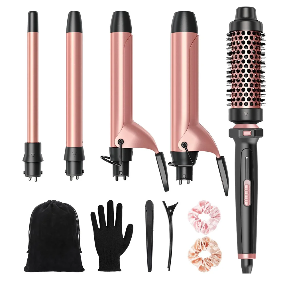 5 в 1, сменная палочка для завивки волос