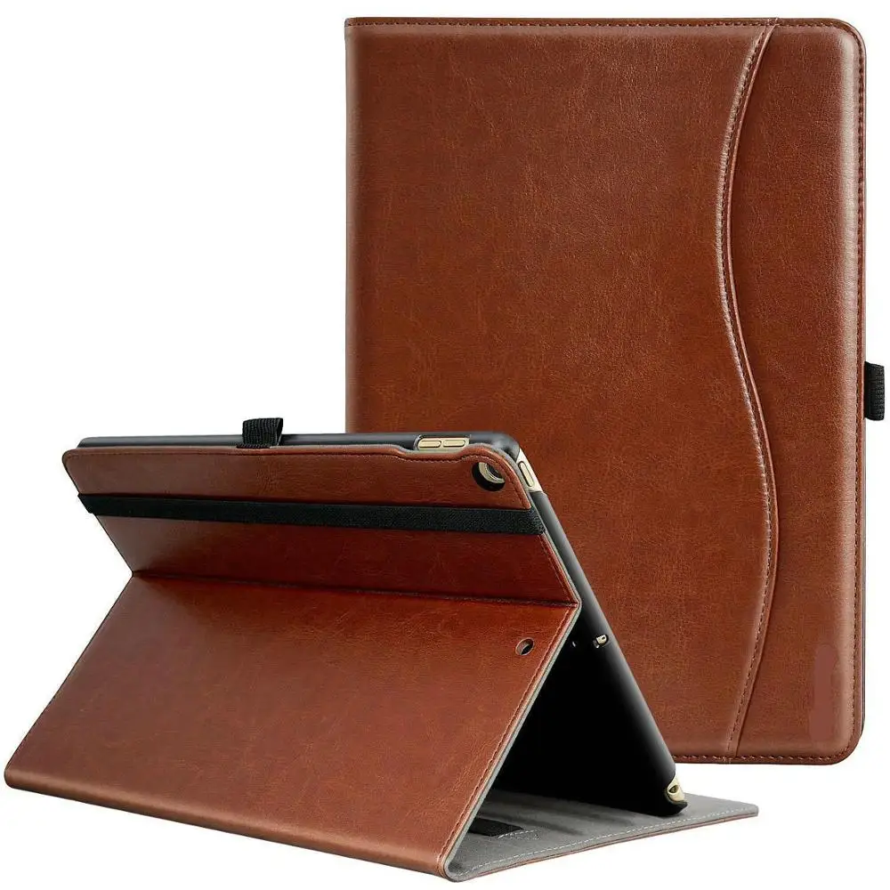 Premium PU Leather Flip Folio Wallet Case with Card Slot, Stand Holder, Magnetic Closure for iPad Pro 12.9 Inch 2015/2017 Tablet