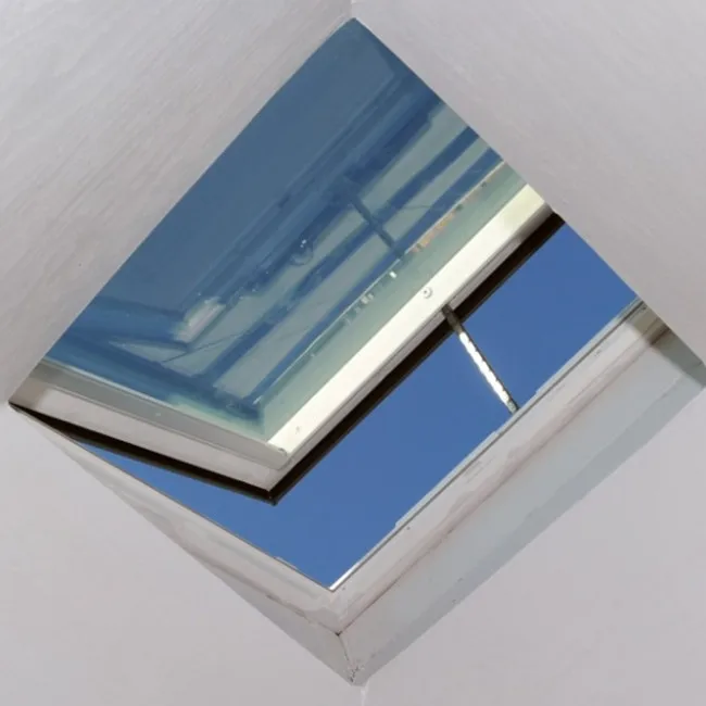 Smart upper suspended skylight house opened roof window