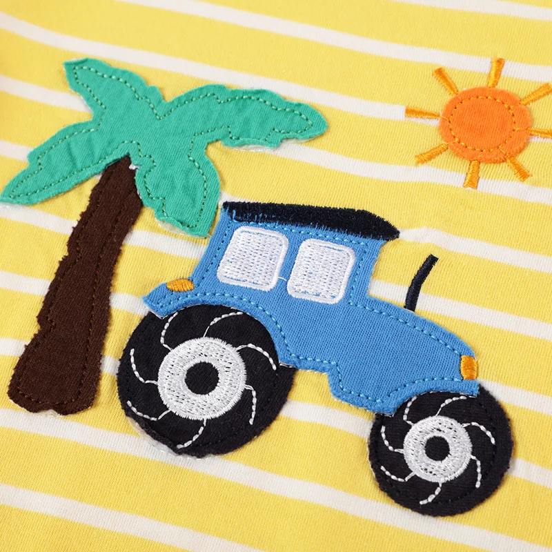 
CHUYA Unisex Embroidery Baby Clothing T-Shire 12 Options SK-A683 