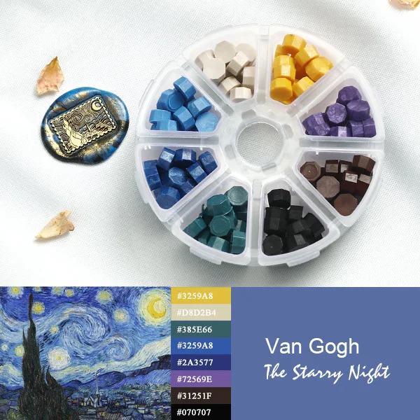 Wholesale Luxury Self-Adhesive 3D Envelope Stamps Seal Wax Bead For A Wax Seal Sets