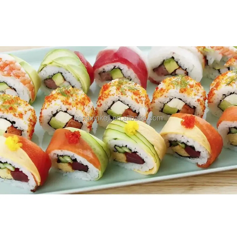 Automatic Rotary Sushi Maki Robot Rice Good Selling Machine