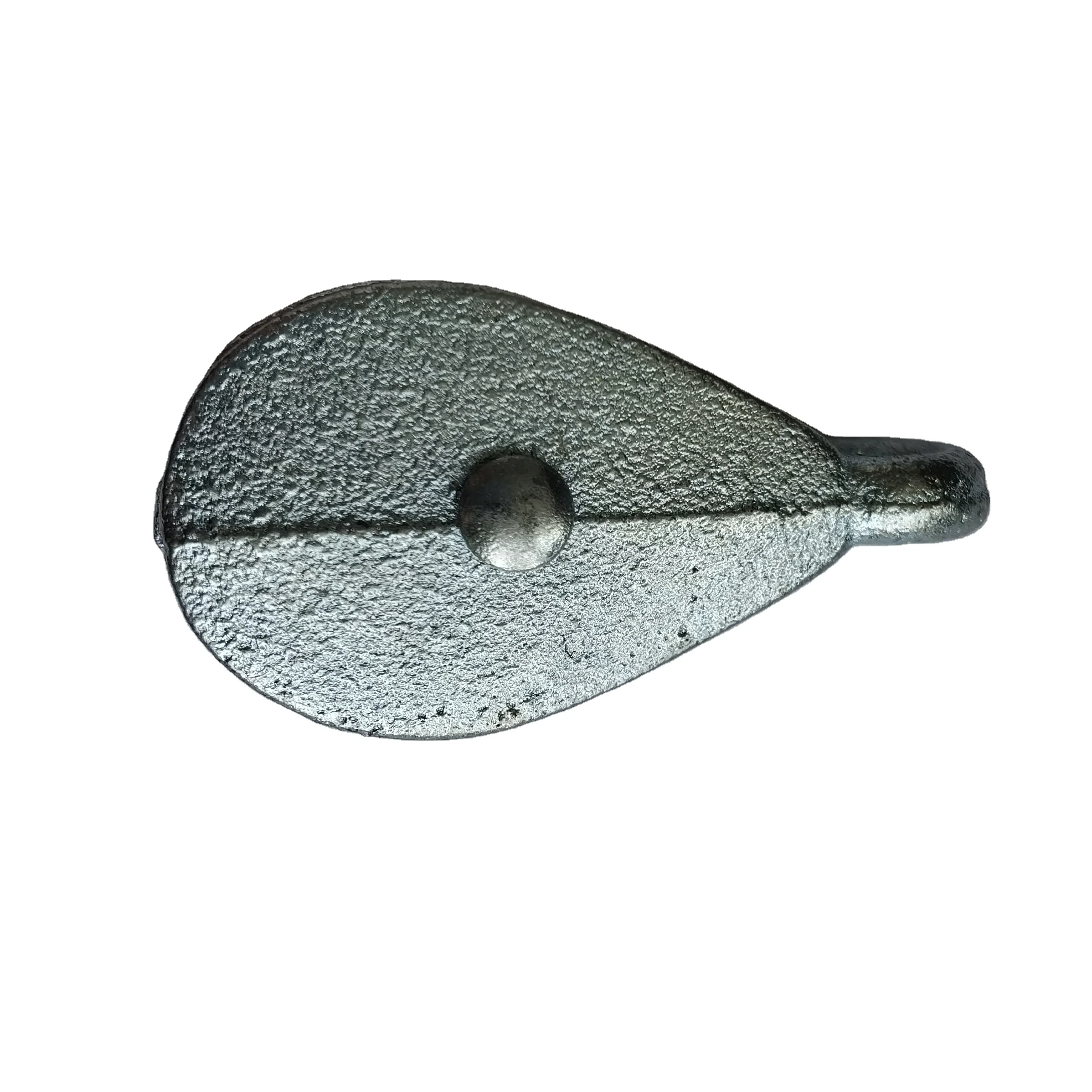 Black Cast Iron Single Lifting Pulley Block