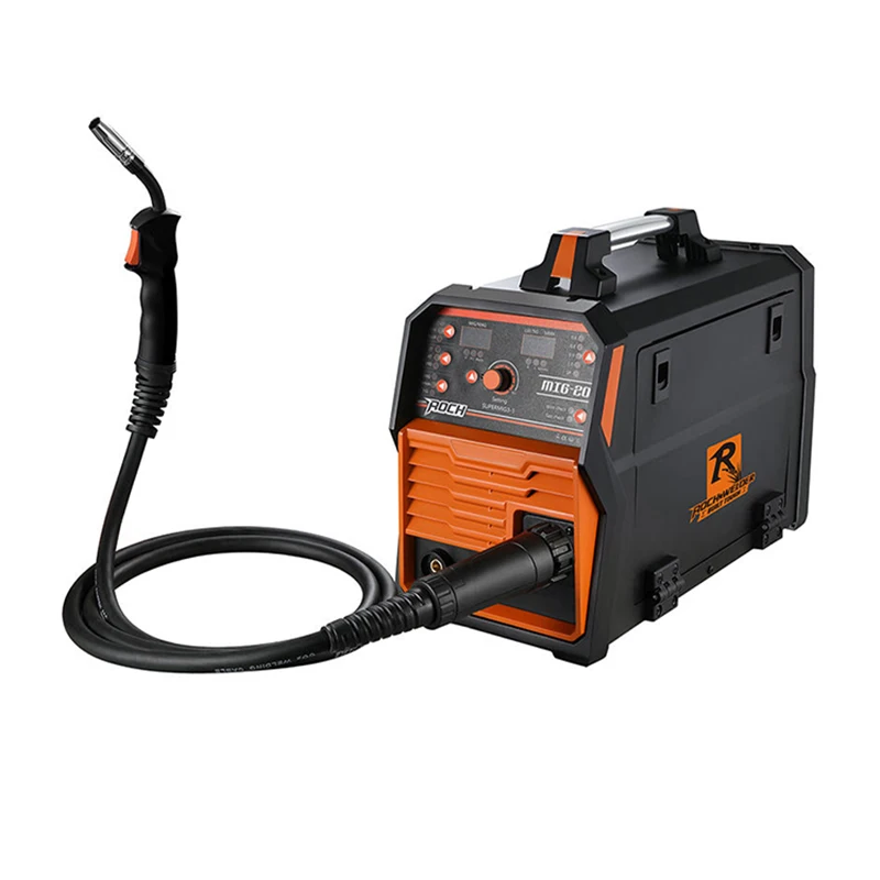 Soldadora Welding Mig-140 Chinese Aluminum Micro Lcd Device Inverter 3 In 1 Plasma Cutter Argon Welding Machine Appliances
