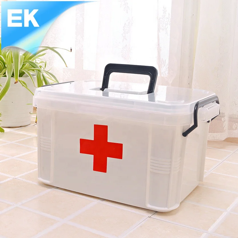 Large (39*22*27.7cm) Plastic First Aid Box