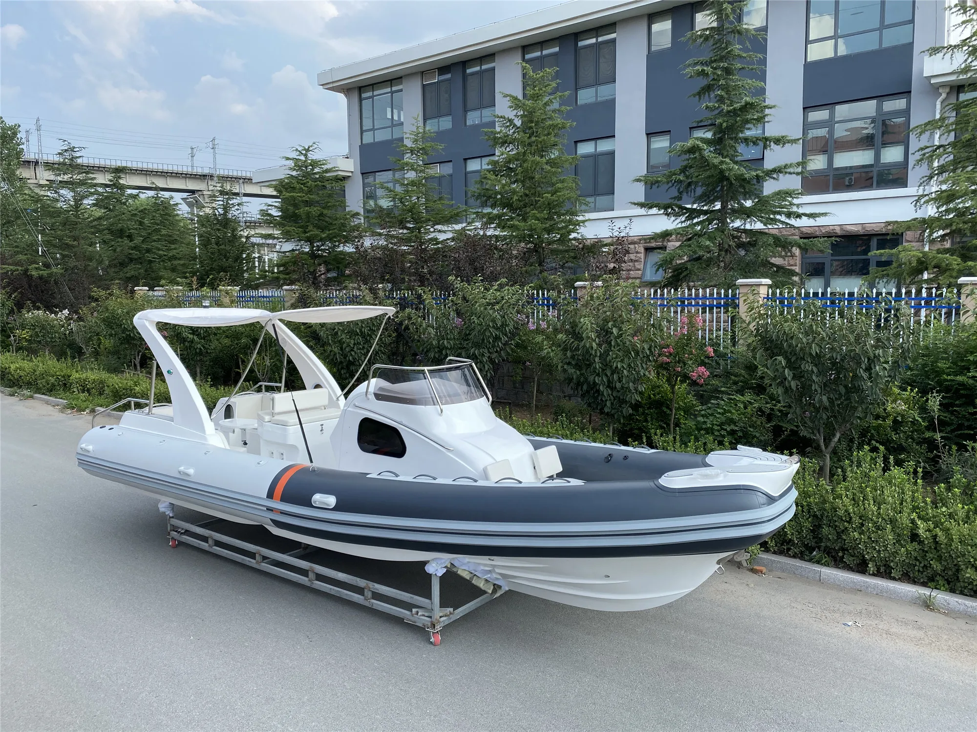 Liya 27ft deep v hull speed boats luxury yacht for tour Qingdao boats