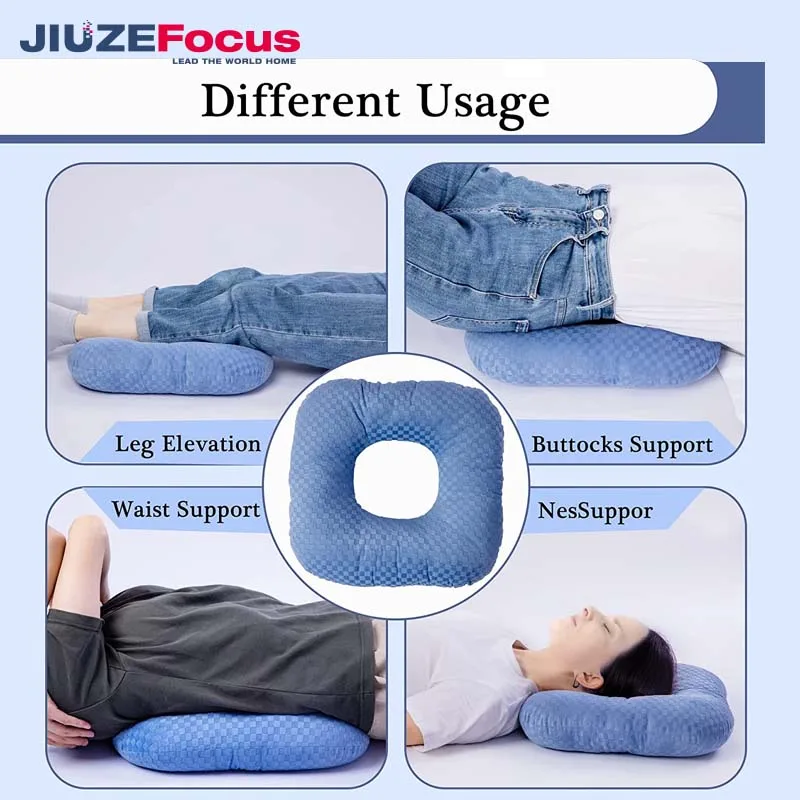 Donut Pillow for Tailbone Pain Relief Seat Cushion, Orthopedic Hemorrhoid Pillow, Postpartum Pregnancy Pressure Ulcer Pillow Sit