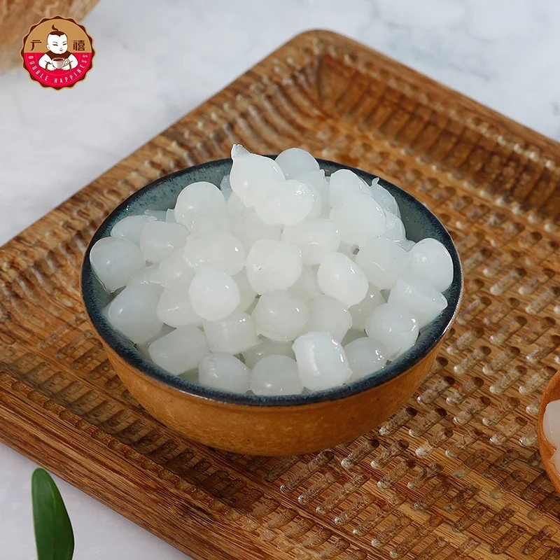 2022 New Product 1kg Coconut Crystal Boba Konjac Jelly Boba for Bubble Tea