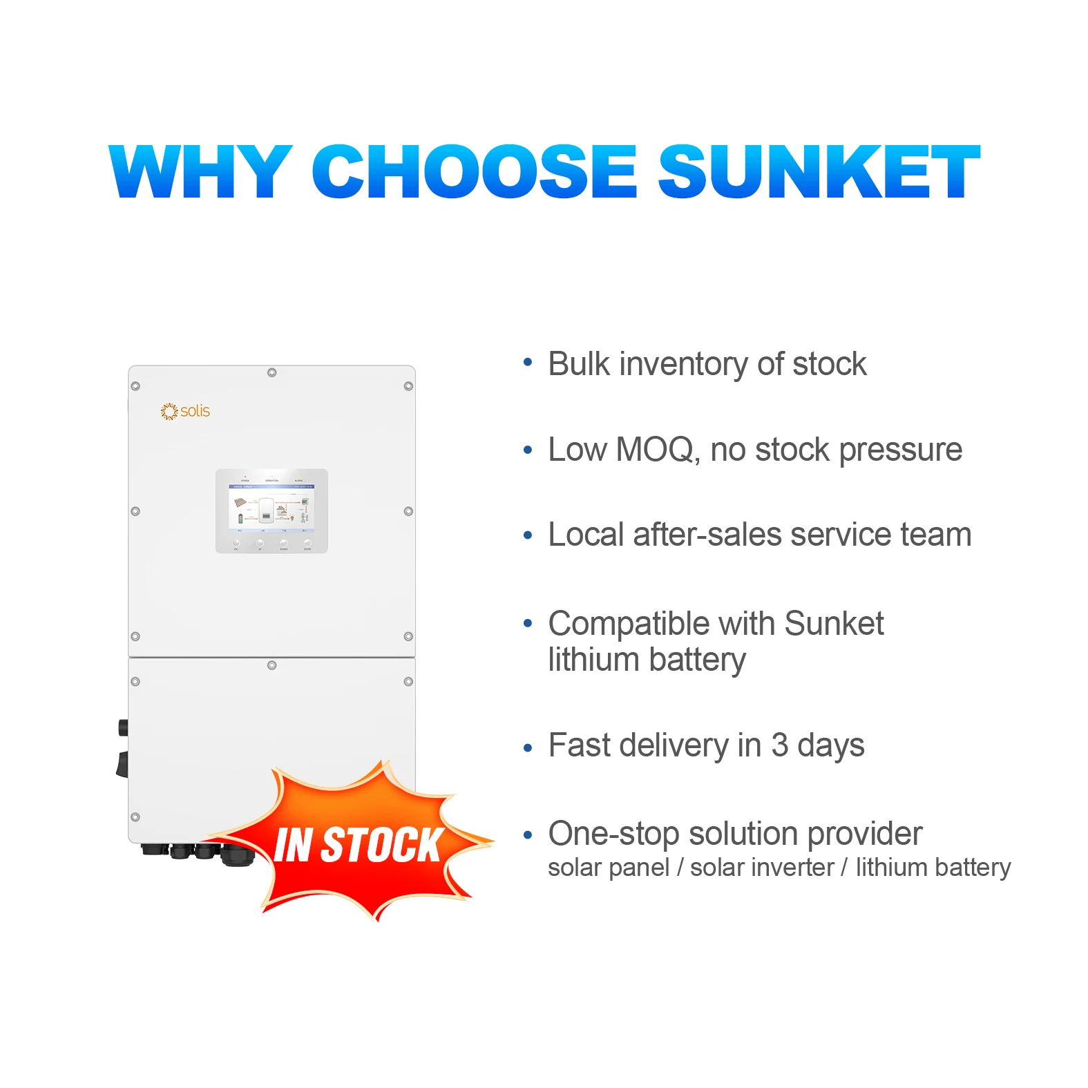 Inverter S6-Eh1P8K-L-Plus 8Kw 10Kw 12Kw Solis  Hybrid Inverter 1 Phase Power Storage Inverter Pure Sine Wave In Stock