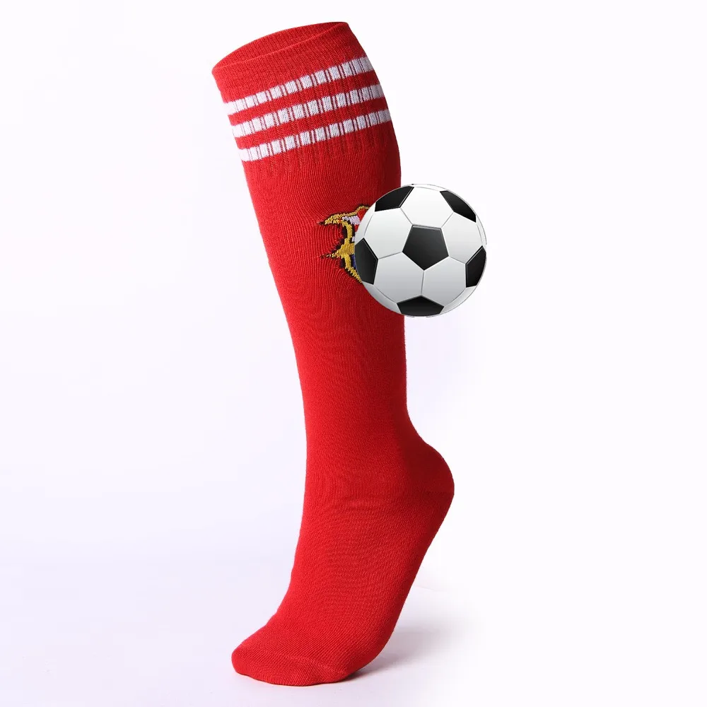 Anti slip teens children soccer Socks colorful breathable youth sock boys girls Poly-cotton football team Socks