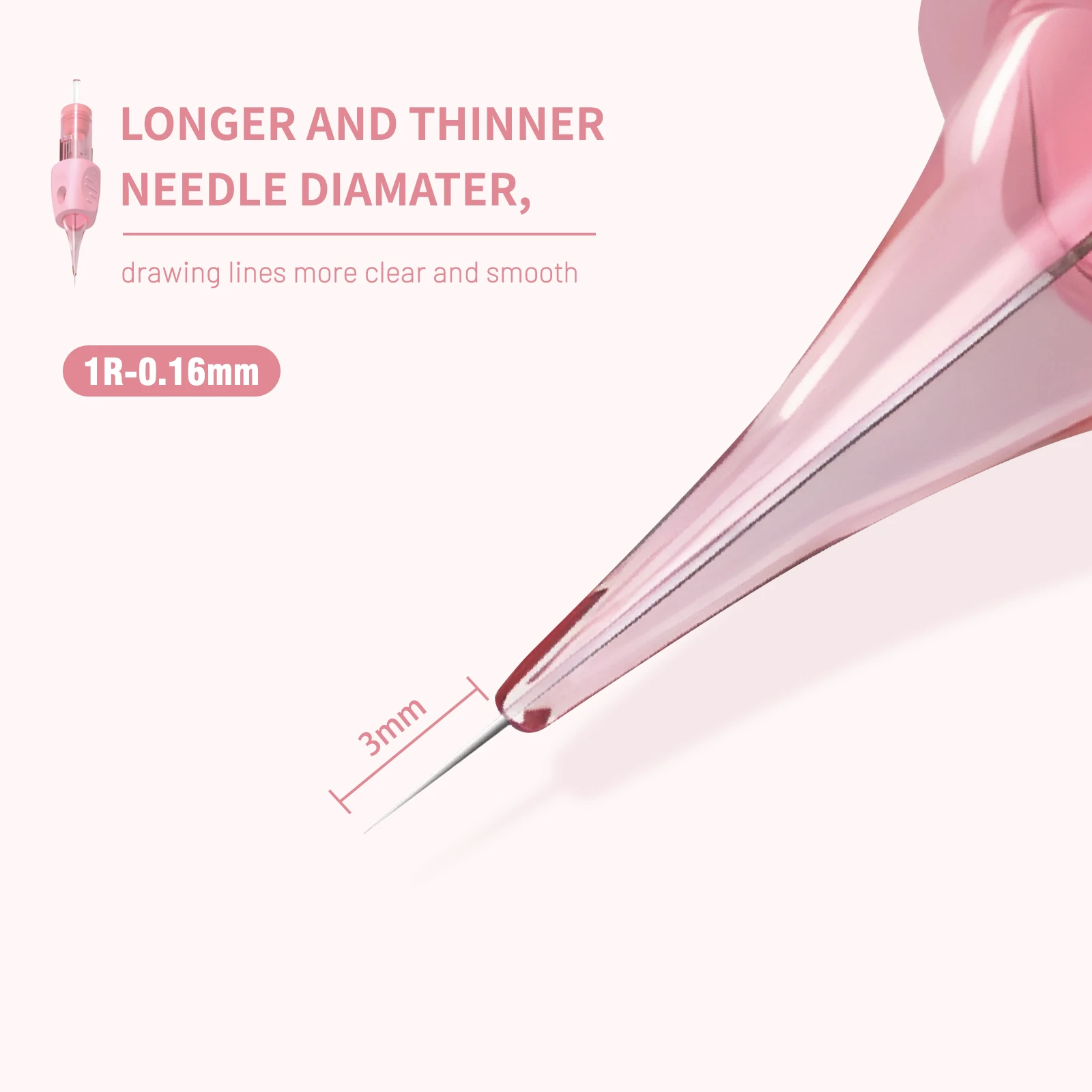 Lovbeauty Mast Pro Tattoo Needle Tough Medical Plastic Shell Cartridges Needles Pins for Super Aritsts