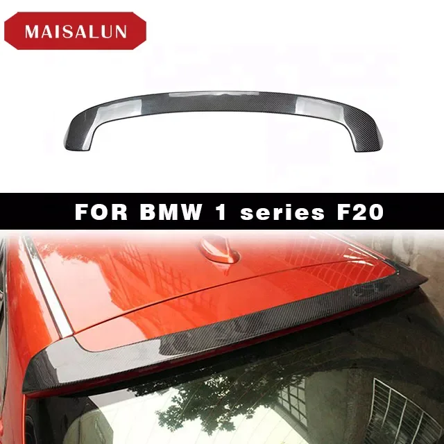 MAISALUN Auto Spare Parts Tail Wing Trunk Spoiler Carbon Fiber MP Style Rear Spoiler For BMW 1 Series F20
