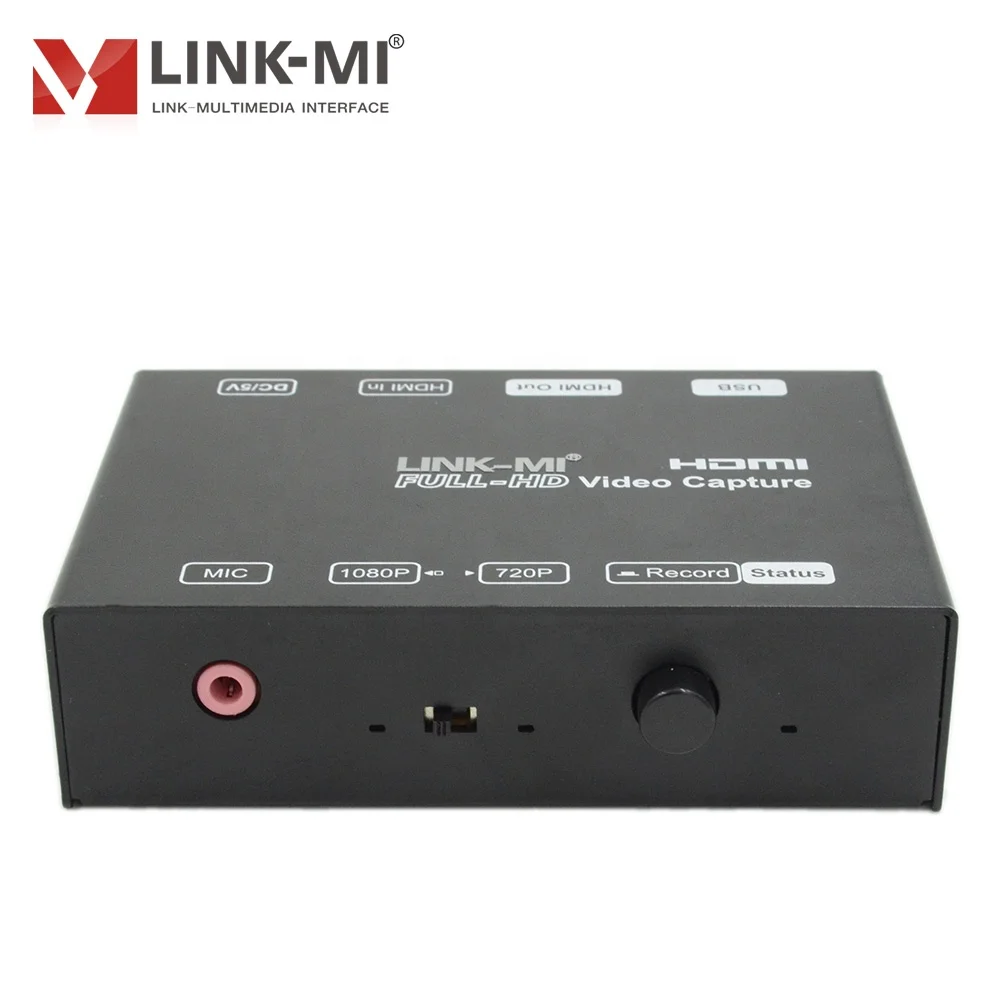  Full HD 1080P видеоигра захват H.264 кодировщик HDMI к USB видео