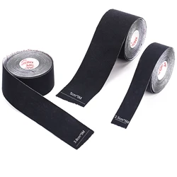 Customized skin black color Athletic Tape boob tape Breast Lift Tape with Nipple Cover