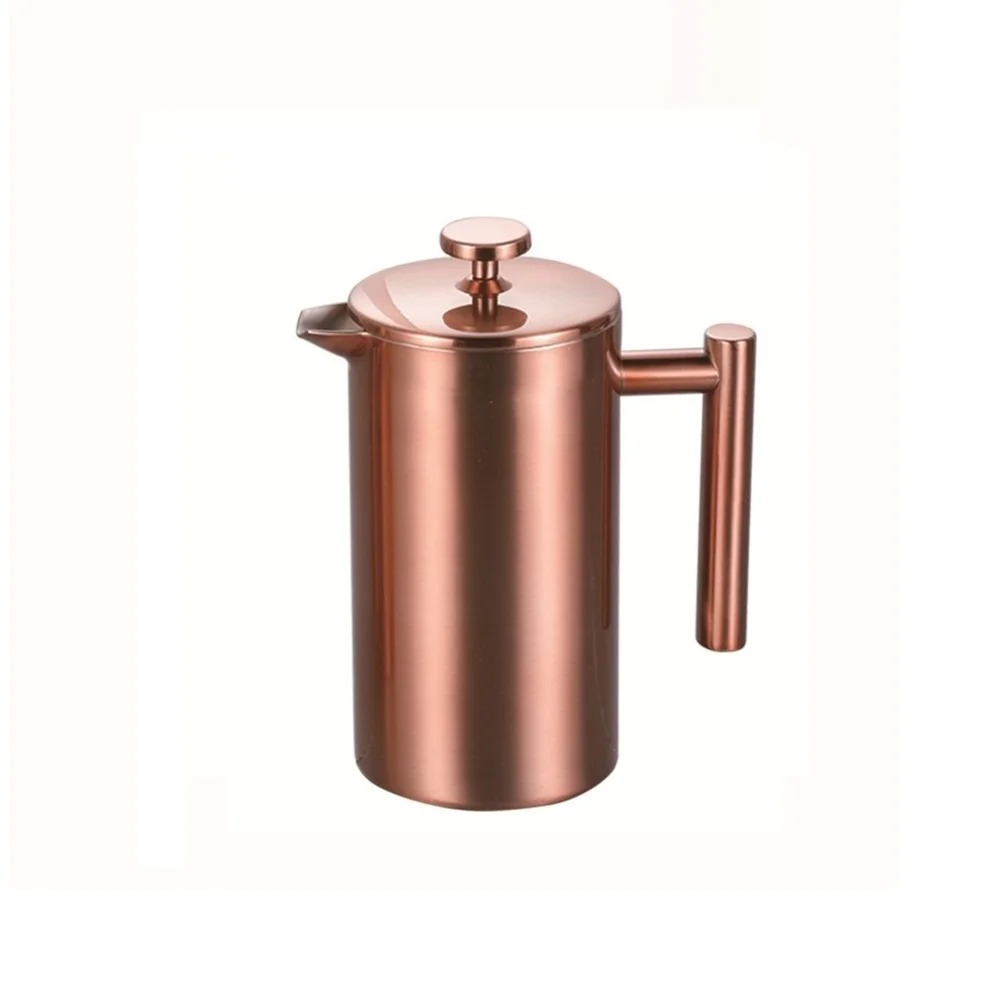 Custom Classical Double Wall Stainless Steel French Press Coffee Maker 350 Ml Coffee Press