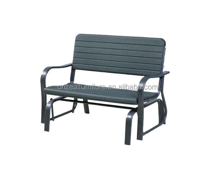 Playground Glider Swing Street HDPE Seat Outdoor Bench