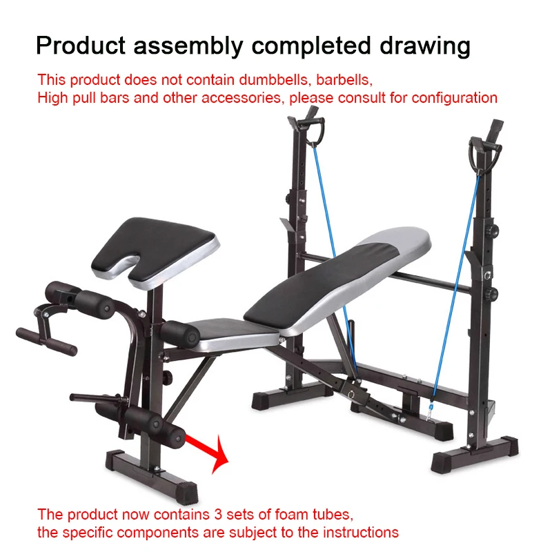 adjustable workout gym equipment fitness weight incline decline bench press dumbbell bench weightlifting bed