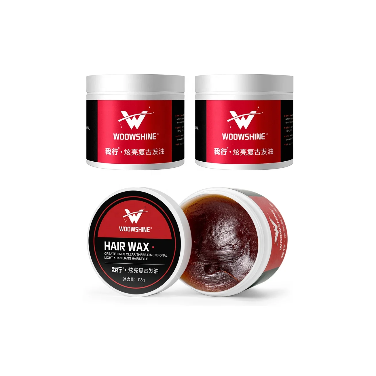 Sopropyl Palmitate Jojoba Seed Oil Kit Prickly Argan Kernel Hair Wax Gel Pomade