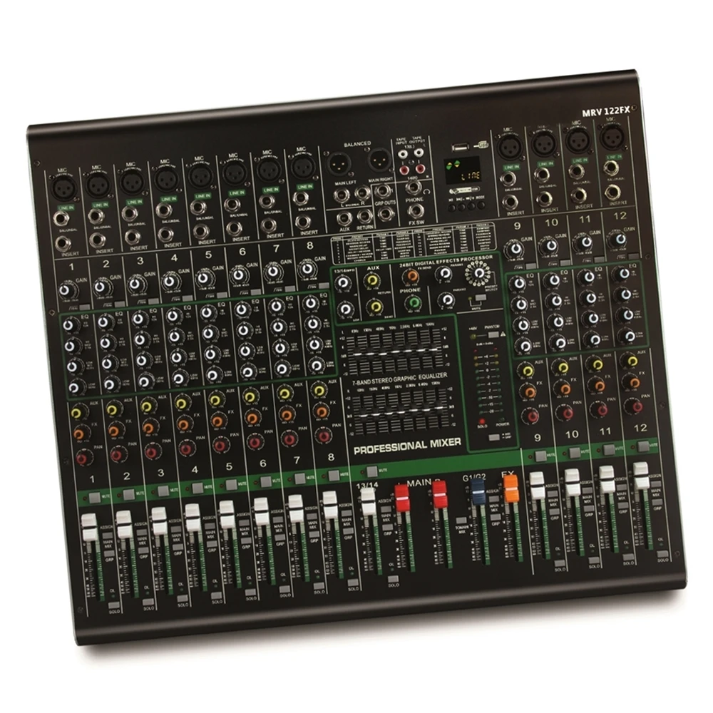 Fancy Design Public Address System Mini Digital Music Mixing Audio Console Mixer