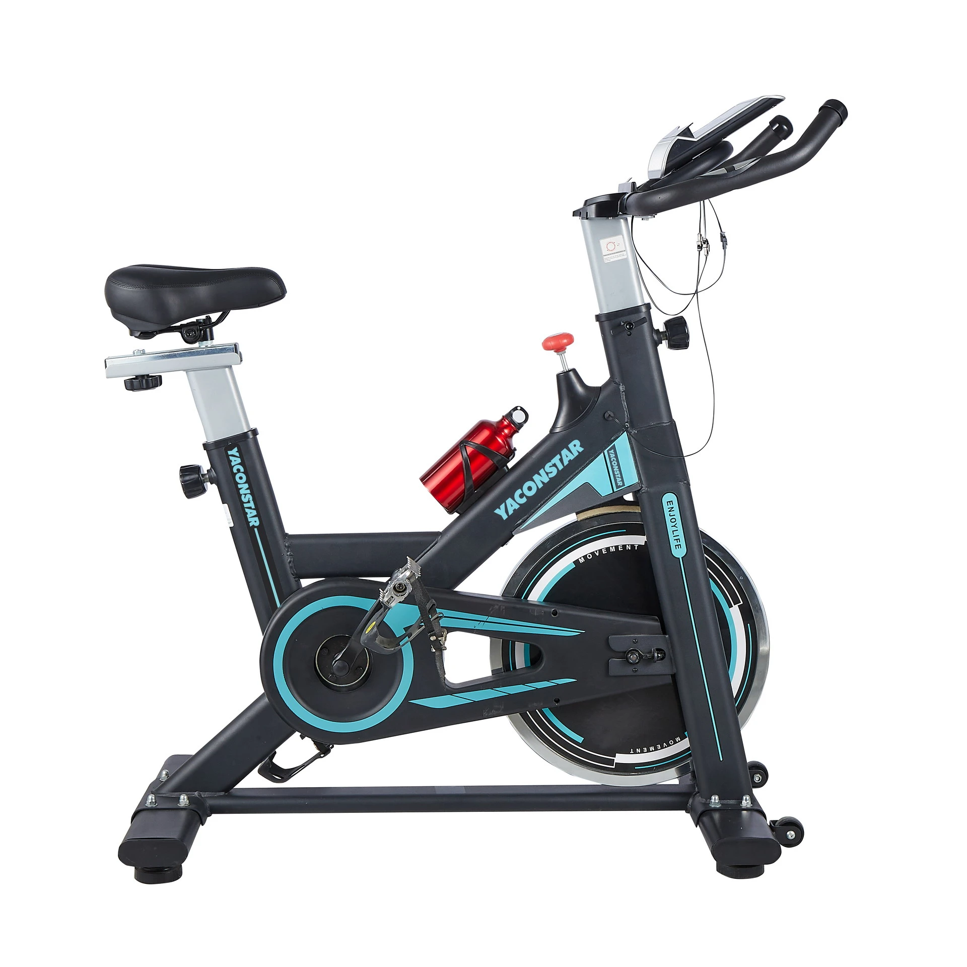 Hot Sale Indoor Home Spin Exercise Bikes Fitness Equipment Spinning Bike With Screen And 6 8 10 13kg Flywheel Choice (1600237883628)