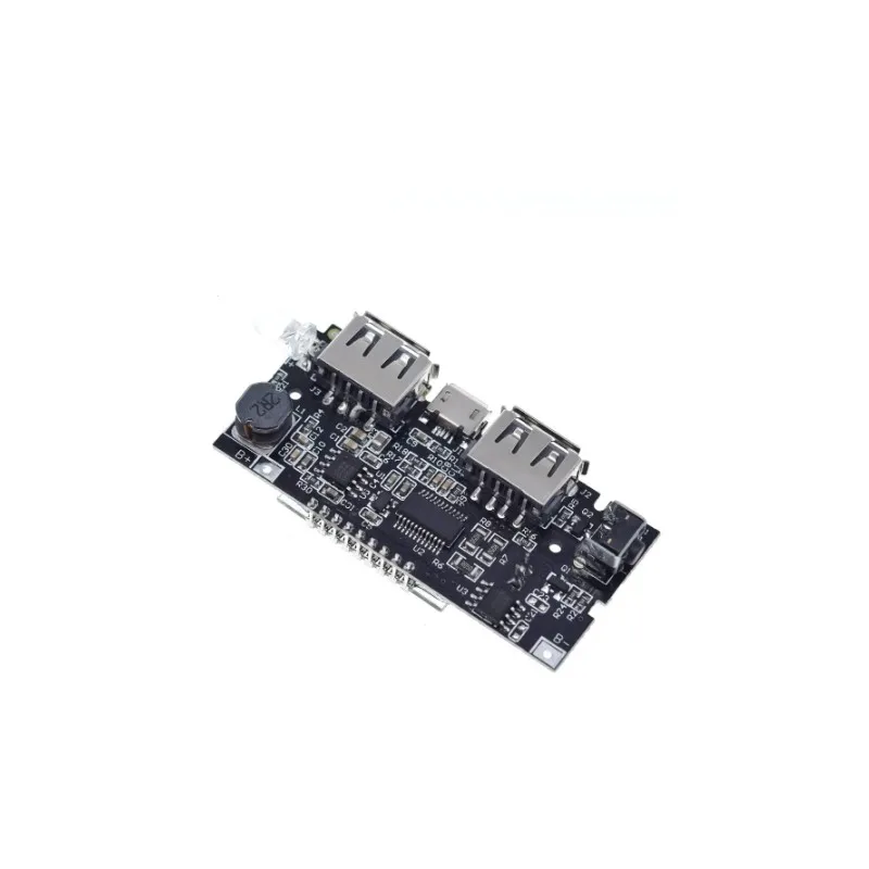 Двойной USB 5V 1A 2.1A Мобильный Внешний аккумулятор 18650 зарядное устройство PCB модуль питания аксессуары для телефона DIY Новый светодиодный ЖК-Модуль платы